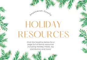  Snohomish County Holiday Resources